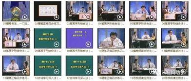 字帖练字成人新手基础视频,字帖练字新手基础视频教程